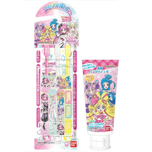 

Set of 3 Character Children s Toothbrushes & Medicated Toothpaste Gel (1 of each) Set of 2 PreCure Kimi to Idol PreCure× Sumikko Gurashi Toothbrushes