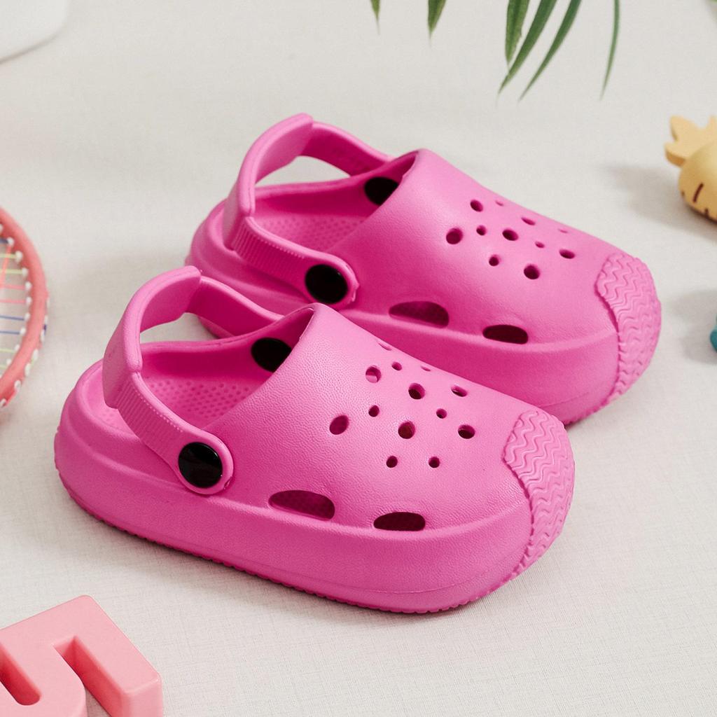 Children's Trendy Non-Slip Hole Sandals for Indoor/Outdoor Use