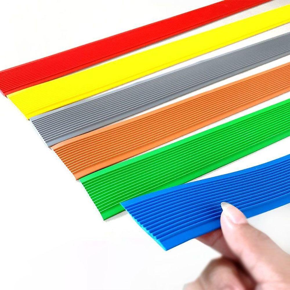 Self-adhesive Stair Treads Strip PVC Staircase Sticker Pressing Strip Step Protector Rug  Stairs