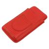 Cigar Holder Portable Moisturizing Comfortable Touch Colorfast Precise Stitching Travel Cigar Case for Men Red