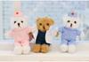 12cm Doctor/Nurse Teddy Bear Graduation Doll with Custom Logo - White Coat Pendant Souvenir