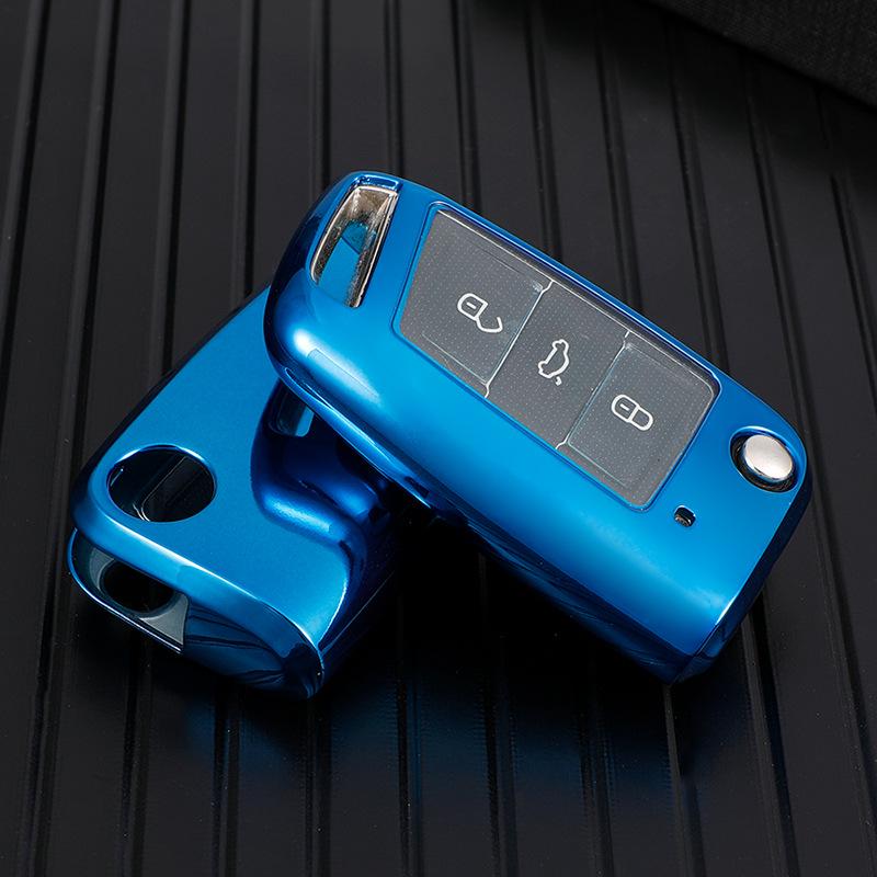 Volkswagen Passat 2017 TPU Remote Key Protective Folding Case