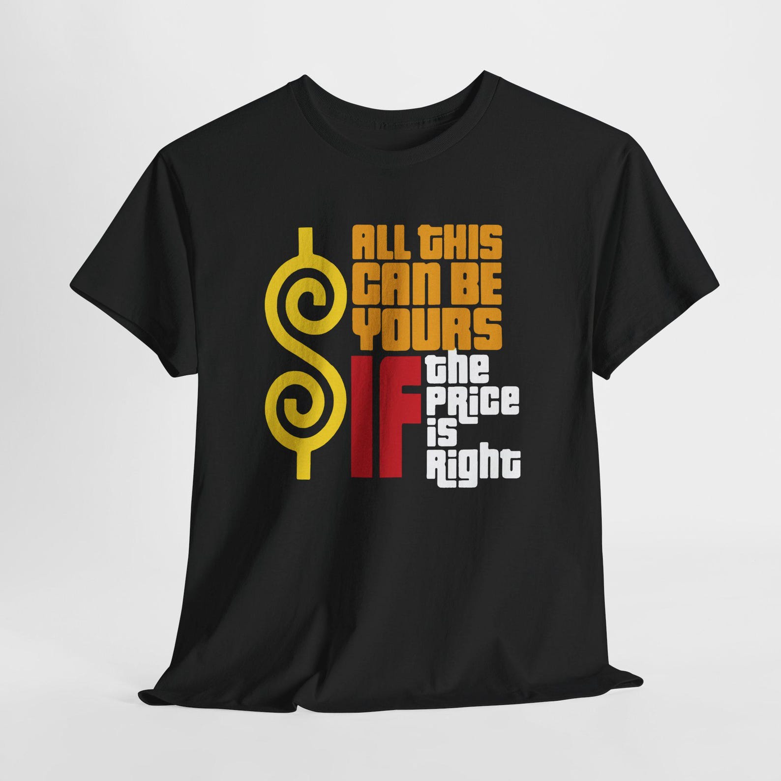 The Price Is Right TV Show T-Shirt: All This Can Be Yours Graphic Tee 3XL