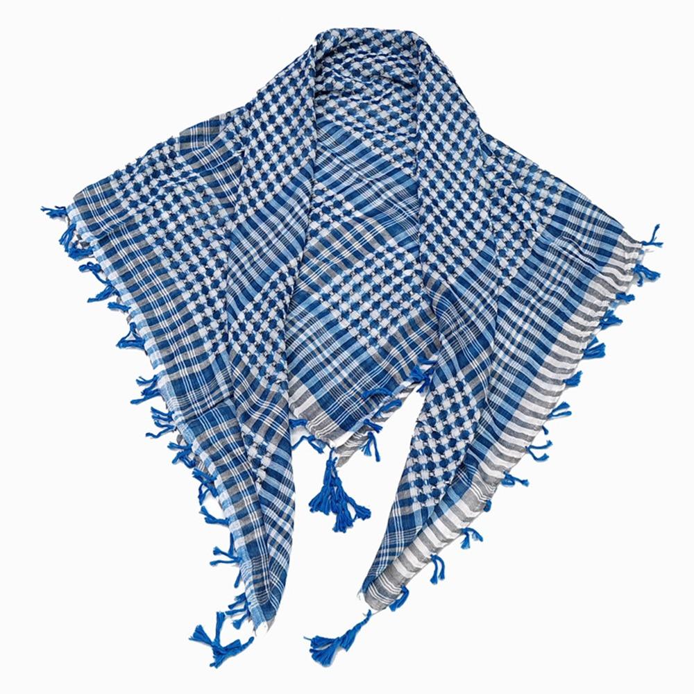 with Tassel Head Neck Scarf Costume Desert Scarf Arabic Scarf Arab Shemagh Headscarf for Men Women