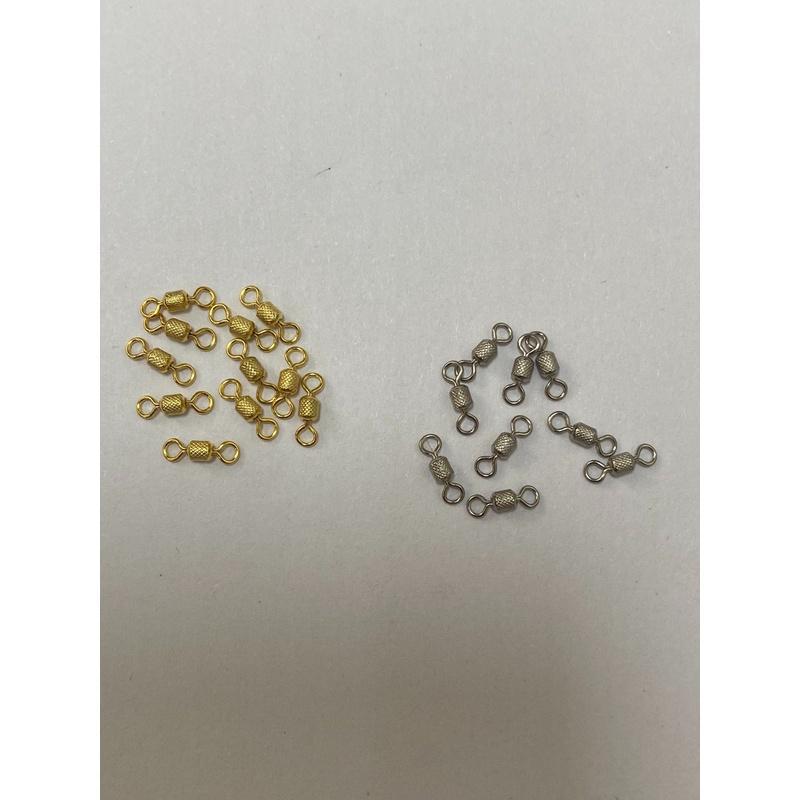 UEDA Embossed Alloy Figure-8 Swivel Ring with High Tensile Strength
