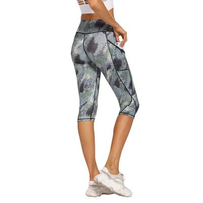 Women's Casual Fitness Sports Pockets Slim Fit Yoga 7/10 Pants Summer High Waist Sport Pants