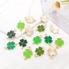 48 Teile/satz Vier Kleeblatt Halskette Charms Anhänger Für Diy Machen Geschenk