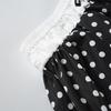 Casual Polka Dot Bud Skirts Fashion Contrast Color Gentle Sweet Mini Skirts For Girls Cute Elastic Waist Bottoms Spring