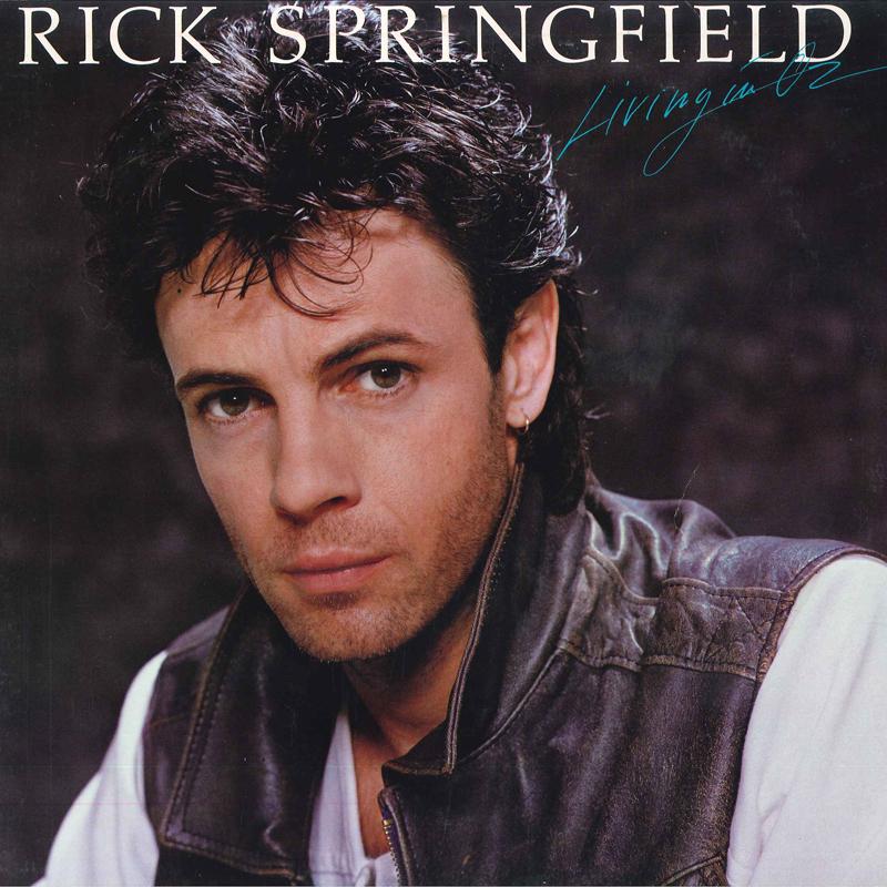 

LP Record RICK SPRINGFIELD - Living In Oz AFLI4660 RCA 1983 US Rock Used