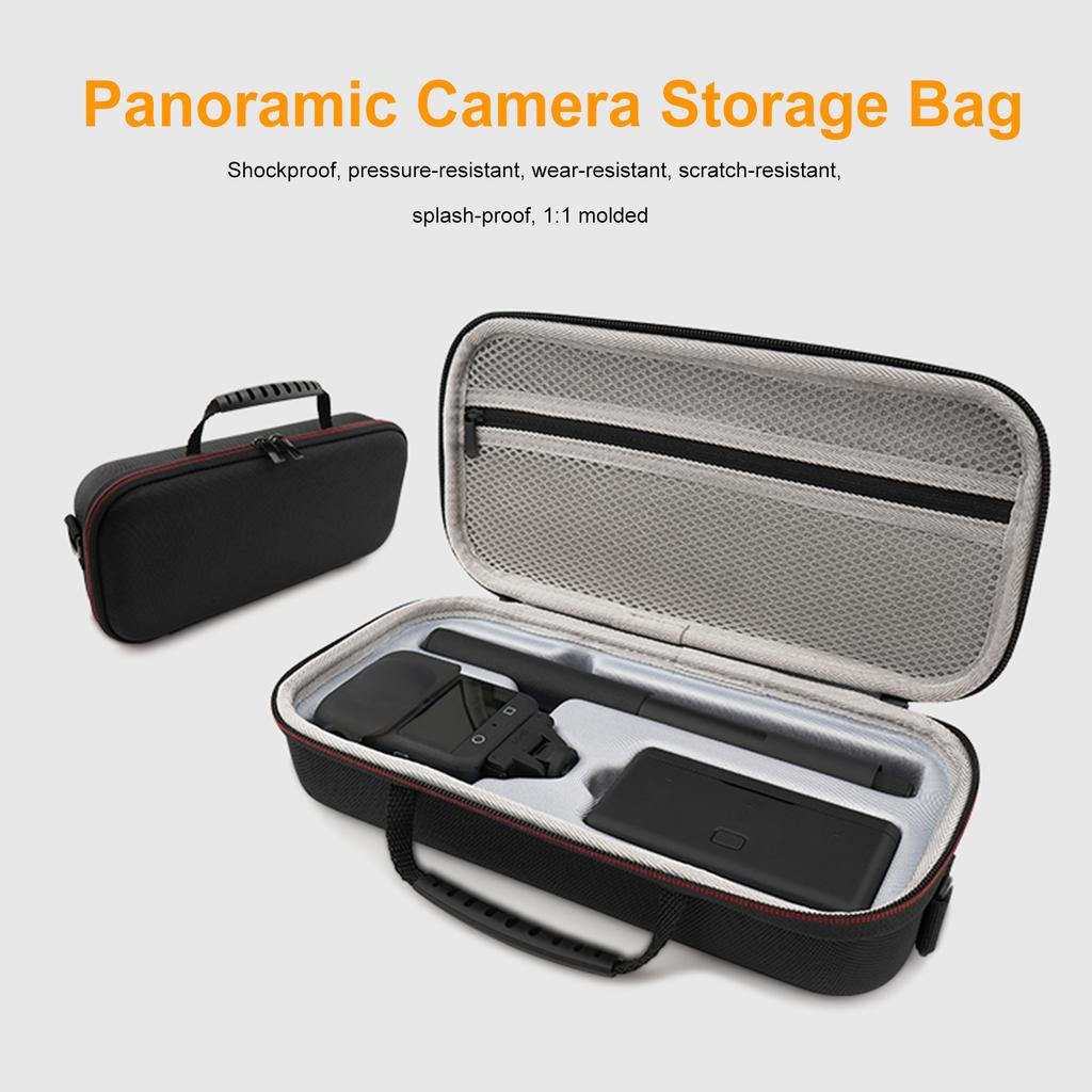 For DJI OSMO 360 Shockproof Camera Organizer Anti-Fall Action Camera Storage Bag Thicken Camera Protect Bag Camera Accessories