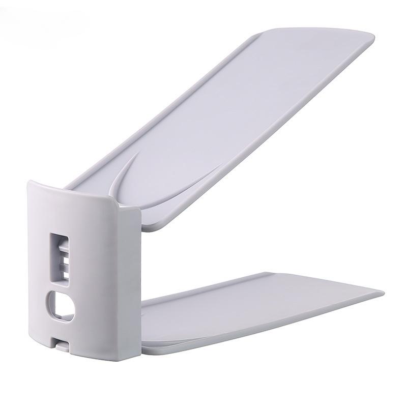 Обувница Двухъярусная Подставка для обуви Трехуровневая Регулируемый Волшебный Инструмент Тапочки Обувной Шкаф Стеллаж для хранения обуви серый 625₽