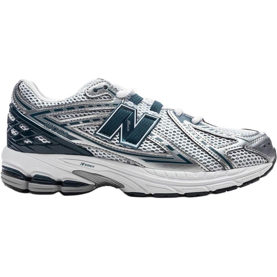 New Balance 1906R Little Kid Silver Metallic Deep Ocean Kids Sneakers Grey PC1906CE