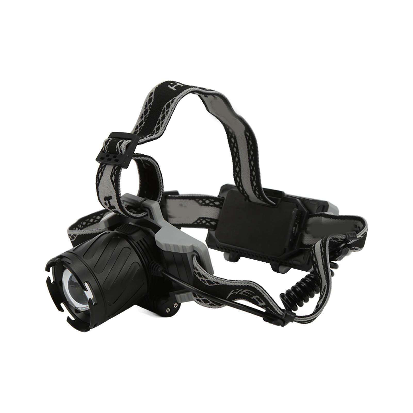 

XHP99 USB перезаряжаемый налобный фонарь с 9-ядерным телескопическим зумом супер яркий светодиодный налобный фонарь