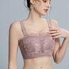 Summer Strapless Bra for Women Invisible Back Wrapped Chest and Tied Chest Plus Size Bra