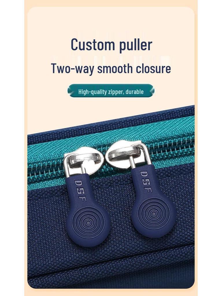 Korean Style Large Capacity Pencil Case for Students - Simple Design