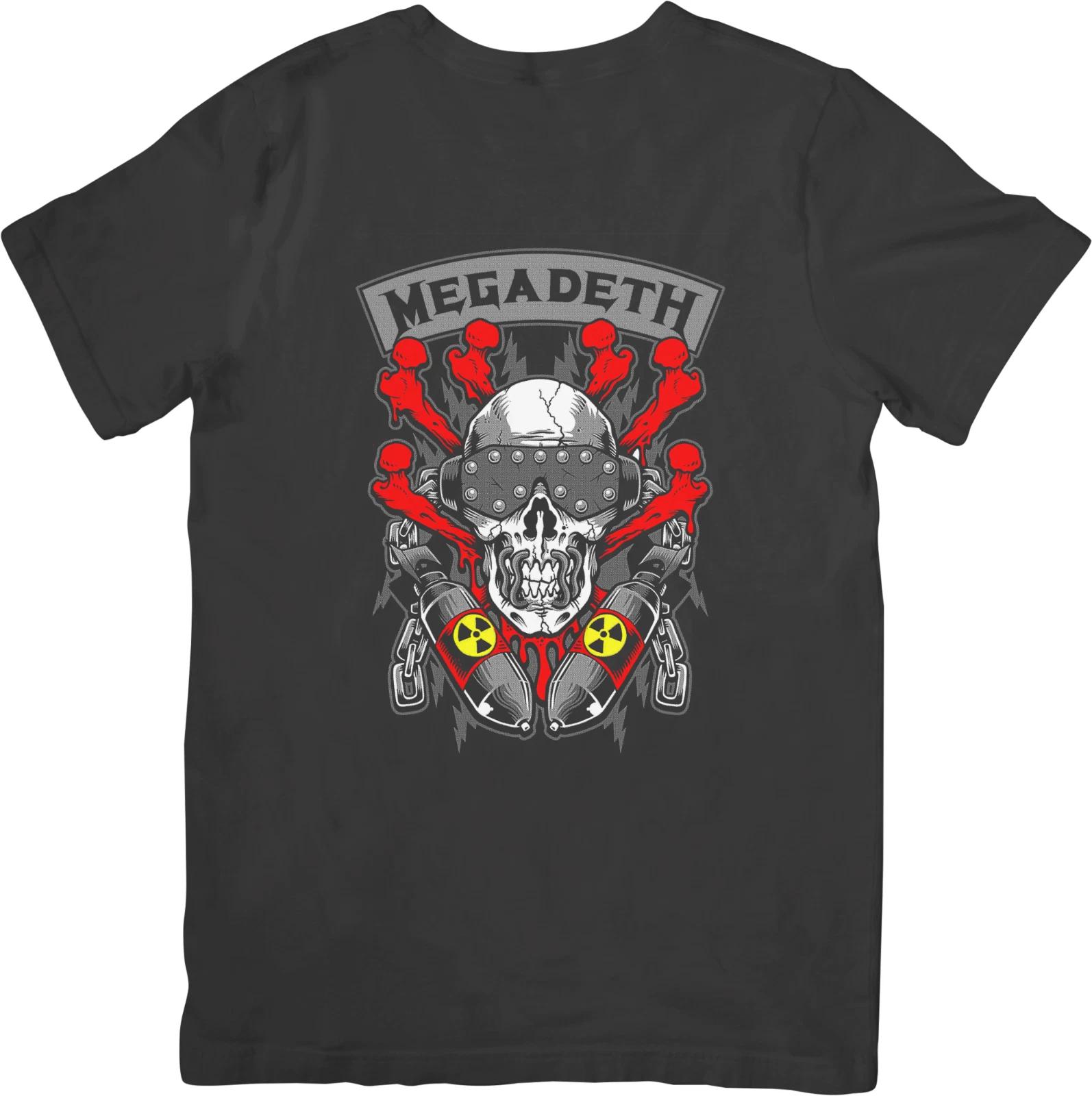 

Megadeath 4 Music Unisex Fit for Men & Women Quality Cotton T-Shirt Black S