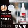 Super Glue , Super Fast, Thin  Strong Adhesive Superglue, Cyanoacrylate Glue for Hard Plastics, DIY Craft, Ceramics, Metal Etc