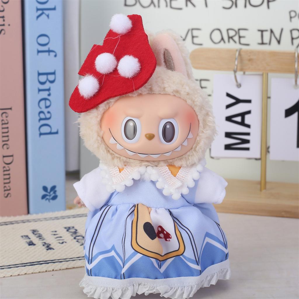 Labubu Baby Clothing Is Compatible with First, Second, and Third Generation 17cm Labubu Dolls