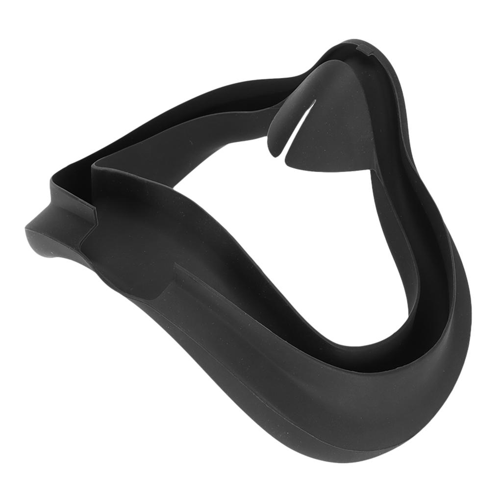 VR-Brille Silikon-Augenmaske Neue Atmungsaktive Schweißfeste Schattenspendende Silikon-Augenmaske Schutzpolster für Oculus Quest2