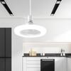 Ceiling Fan Light, Socket Light,Adjustable Wind Speeds with Remotes Control,3 Colors Adjustable