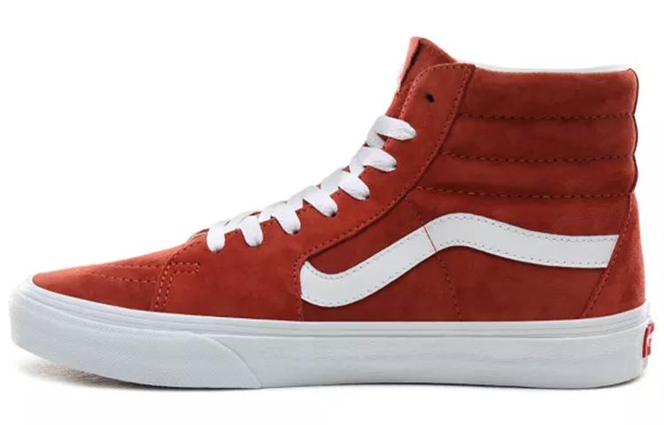 Sk8 Vans-Hi Замша Жженый кирпич VN0A4BV6V75 35
