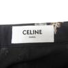 Celine Beautiful Silk Flower Sheer Pleated Skirt for Women, Black, Size 36, 2J369800T.96NB Skirt 36 blackUsed