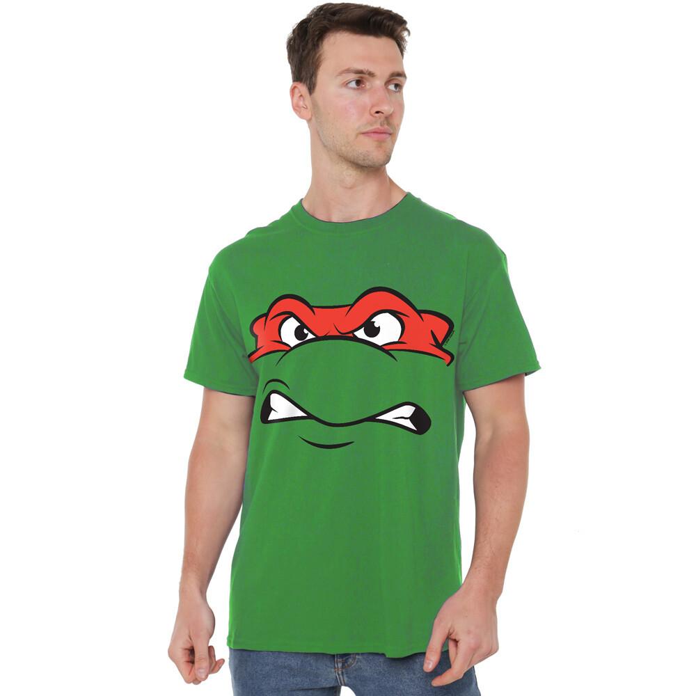 Teenage Mutant Ninja Turtles Raphael Angry T-Shirt S-4XL Kelly Green XXXXL
