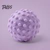 Portable Massage Ball Hard with Nubs Spiked Hedgehog Foot Hand Back Pain And Inflammation Reducer Muscle Plantar Fasciitis Myofascial Relaxation