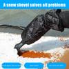 Snow Brush For Car Glove And Snow Scraper For Car Automotive Tools Remover Shovel For Winter Door Windshield Exterior Cleaning