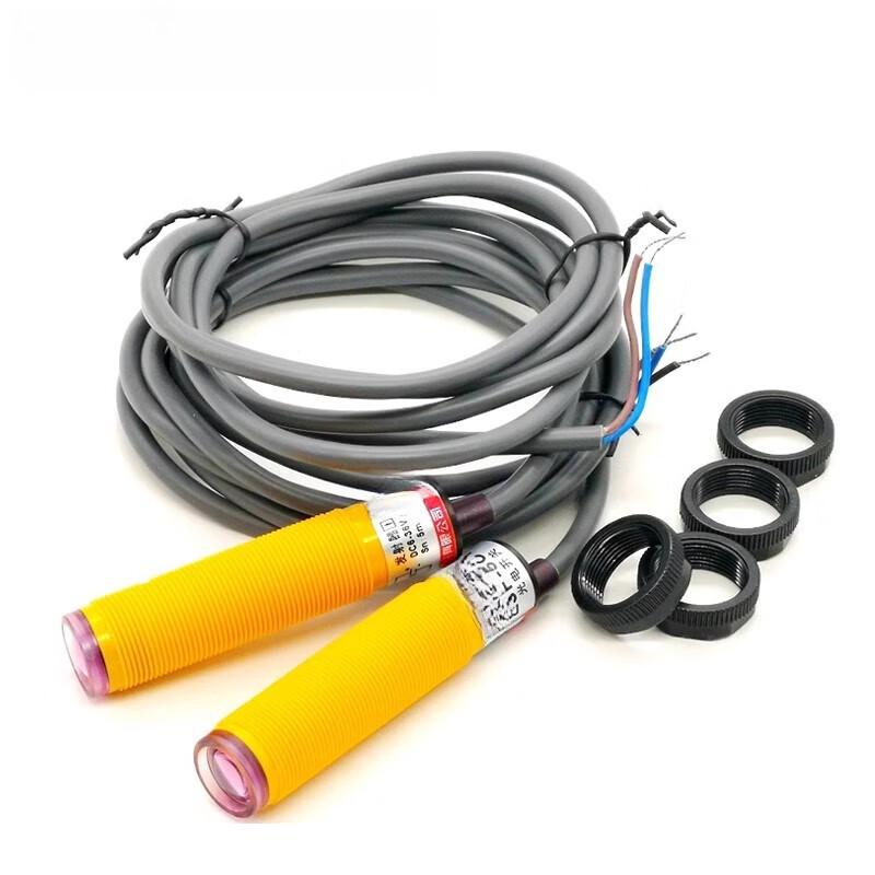 Gangwo E3F-5C1 NPN NO Through-beam Photoelectric Switch Sensor