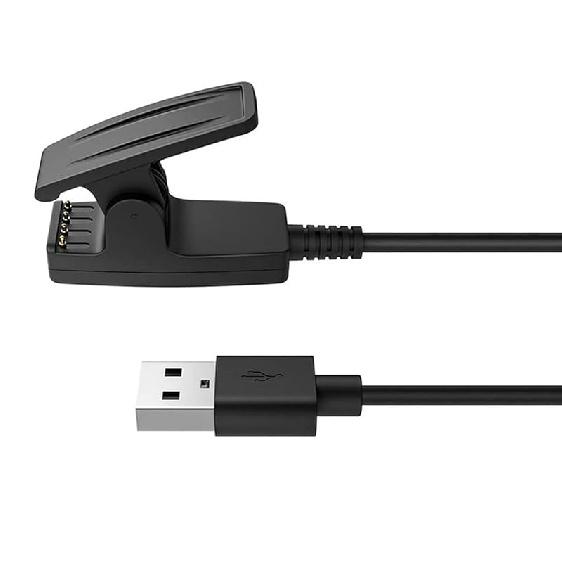 

Emilydeals Зарядное устройство для Garmin Lily, Vivomove HR, Forerunner 235/35/230/630/645/735XT, Approach S20/G10 Запасной зажим для зарядки Синхронизирующий кабель данных 1