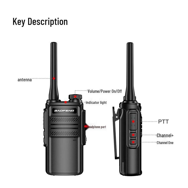 BAOFENG BF-888S Plus Waterproof Two-Way Radio (CN version)