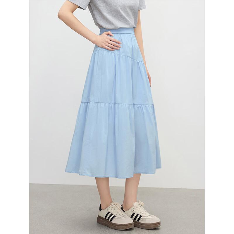 Women s A-Line Tiered Skirt L