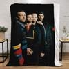 Coldplay Throws Blankets for Sofa Luxury Throw Blanket King Size Fluffy Plaid Microfiber Bedding Beach Towel Home Interior Knee