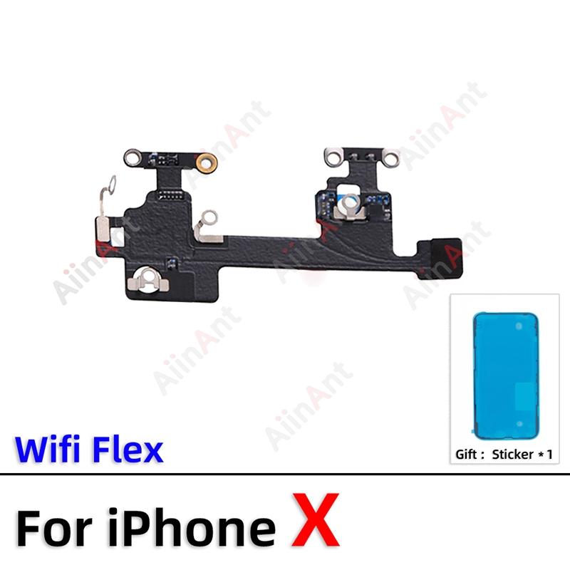 100% Test AiinAnt Bluetooth GPS Cellular Antenna NFC WI-FI Signal Wifi Flex Cable For iPhone X Xr Xs Max with Sticker