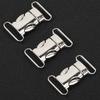3Pcs Lightweight Metal Webbing Buckles Stainless Steel Webbing Buckle  Outdoor Activities