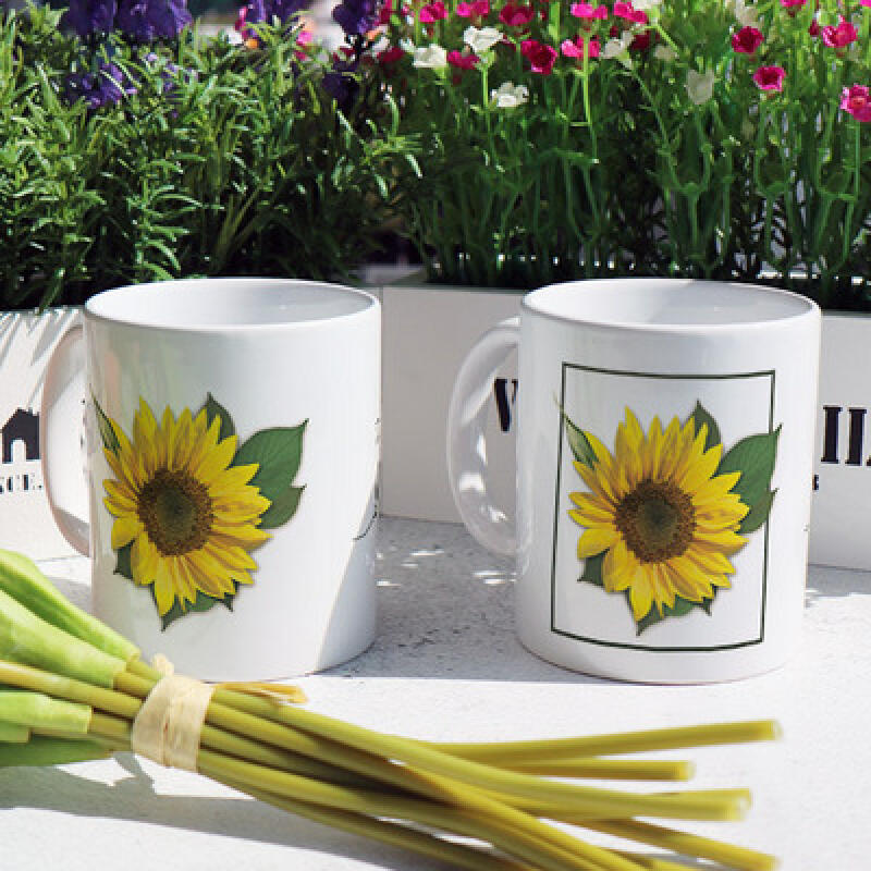 

ii350-Дизайнерская кружка 2 шт.-День Двойного Цветения