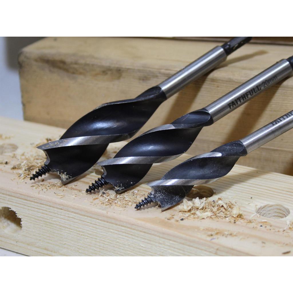 Faithfull Three-point Speed Auger Bit