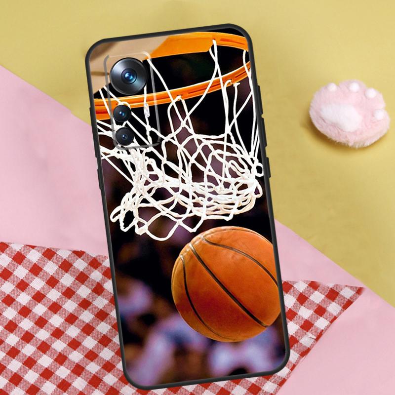 Basketball For Xiaomi 15T 14T 13T 17 Pro Max 14 15 Ultra Case For POCO F8 Ultra F7 F5 F6 X5 X6 X7 Pro
