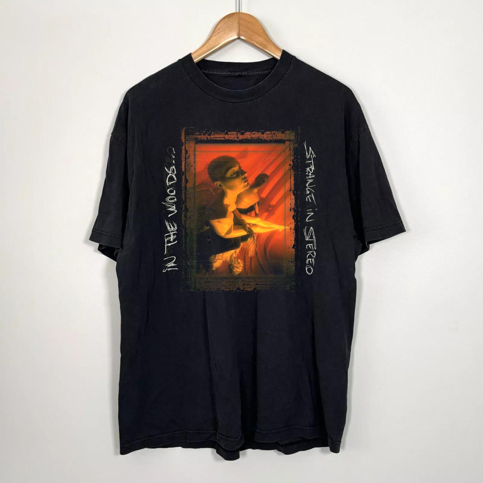 IN THE WOODS Strange in Stereo Album T Shirt Purple Full size S-5XL AL1010 Unisex T-Shirt M