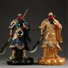 1pc Resin Guan Yu Ornament Buddhist Statues Statue of Guan Gong, God of Wealth Home Decoration Buddha Hall/Temple Decoration