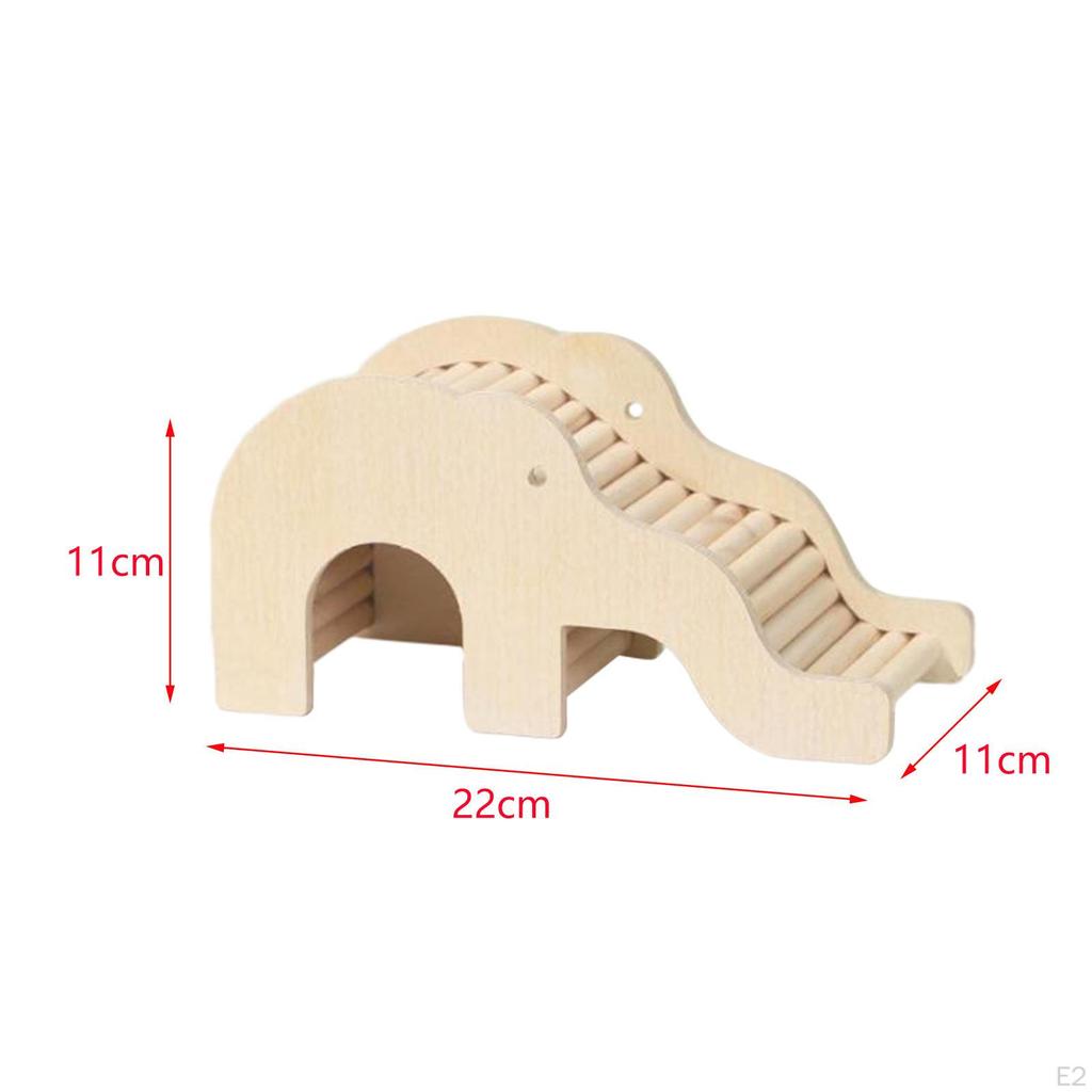 Climbing Toy for Hamsters, Animal Stairs, Resting Place, Hiding Hamster Hut