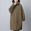 Parker Women's Mid-Length Hooded Cotton Coat - 2024 Winter Collection