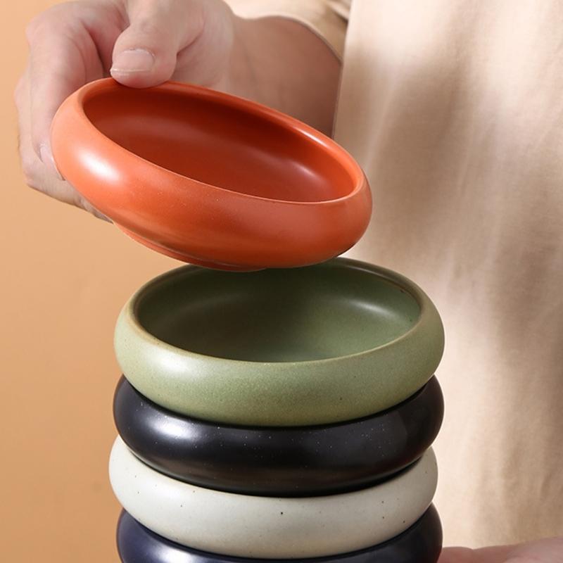 Japanese Ceramic Appetizer Plate for Various Food Dessert Condiments Home Restaurant Seasoning Dish