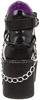Yosuke Platform Shoes 2601141 Women's Black, Size 23.0cm-23.5cm