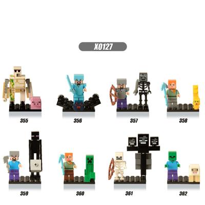 Lego World Series Minifigures Building Blocks Toy Assembled Educational Toys For Children Gifts