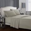 Solid Color Bed Linen Set Sheets Full Sets Mattress Cover Flat And Fitted Sheet With Pillowcases Twin Full Queen King Size