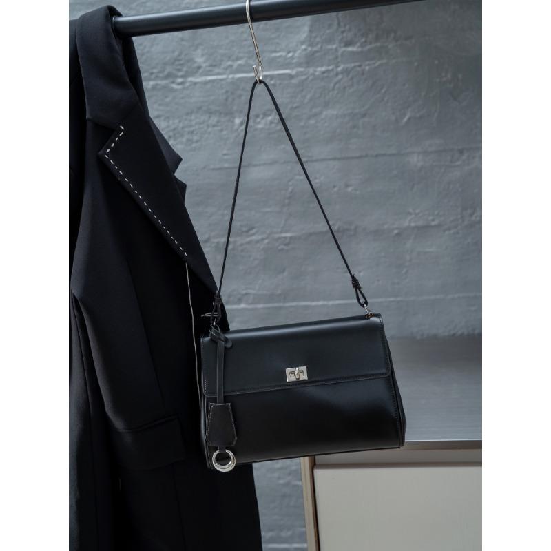 Lockstitch Small Square Bag, Single-shoulder Armpit Bag, Large-capacity Tote Bag, Women's Bag