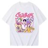 Kpop Demon Hunters Saja Boys T-Shirt - Harajuku Style O-Neck Men Women Tee Official Fan Gift & Collectible Merchandise