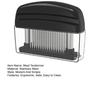 Manual Meat Tenderizer with 48 Needles Stainless Steel Meat Tenderizer Tool Beef Chicken Pork Meat Marinating Tool Kitchen Gadget
